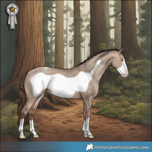 Horse Color:Sable Champagne Dun Frame Appaloosa 