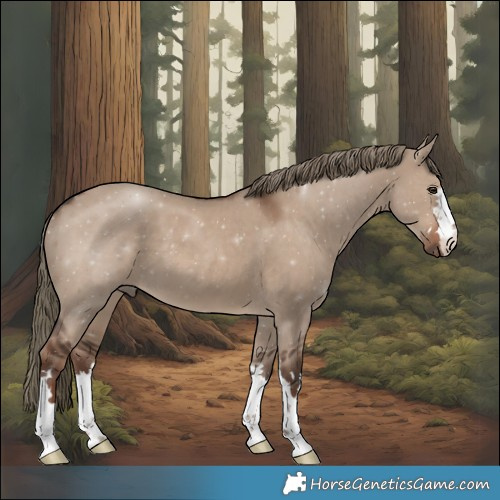 Horse Color:Liver Red Dun