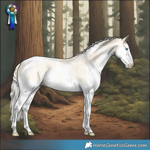 Horse Color:Palomino Pearl Dun Sabino Splash Tobiano