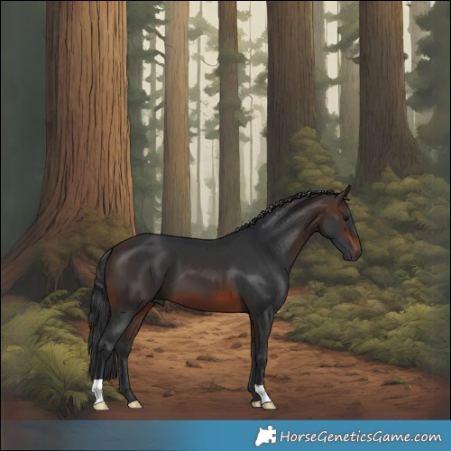 Horse Color:Brown 