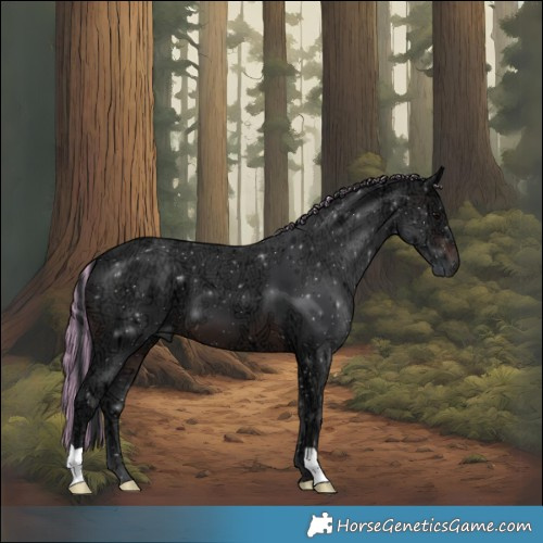 Horse Color:Painted Brown Ice