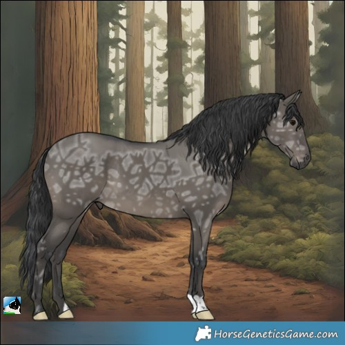 Horse Color:Grullo Ice