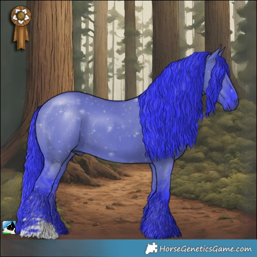 Horse Color:Watercolor Grullo