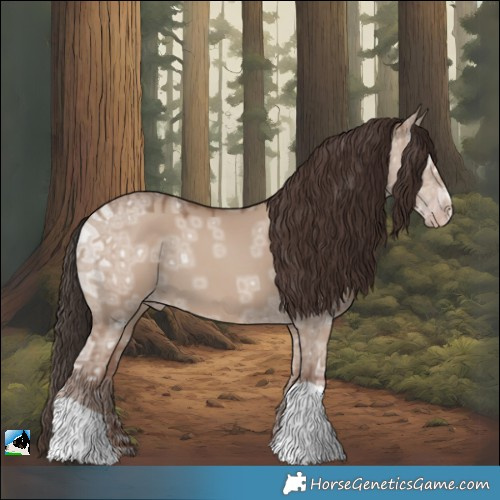 Horse Color:Classic Champagne Ice Dun