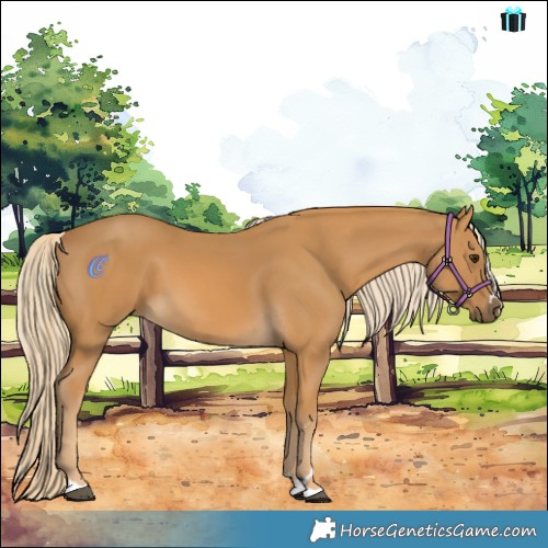 Horse Color:Palomino 