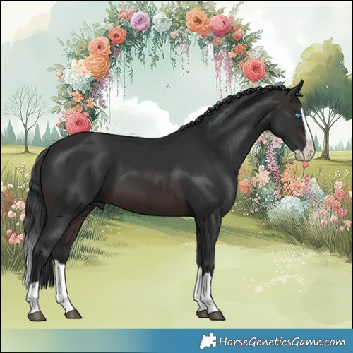 Horse Color:Brown Splash 