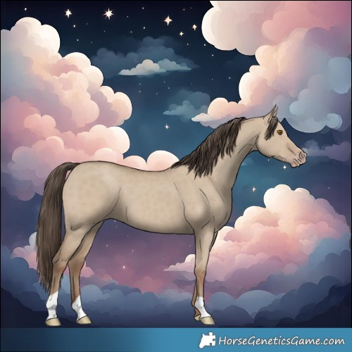 Horse Color:Classic Champagne Dun