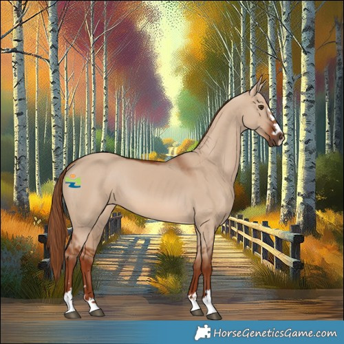 Horse Color:Red Dun 