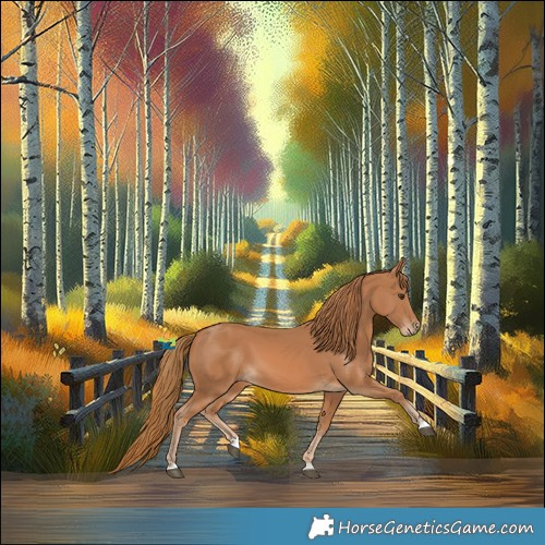 Horse Color:Chestnut 