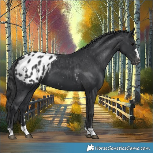 Horse Color:Black Blanket 
