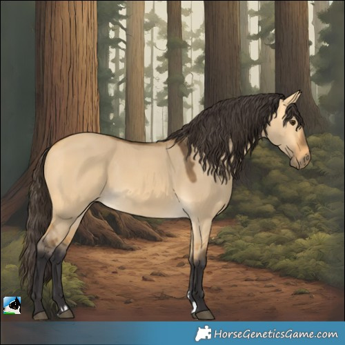 Horse Color:Buckskin Dun 