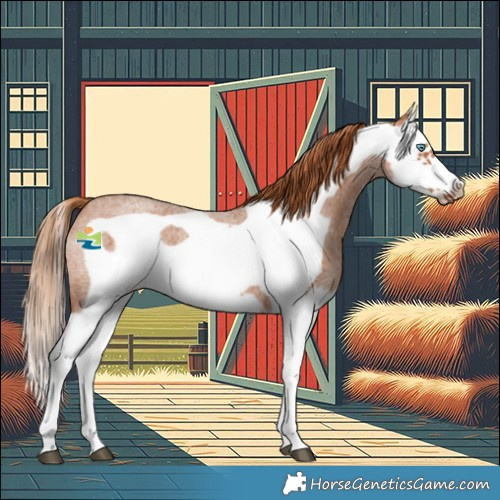 Horse Color:Red Roan Splash Frame