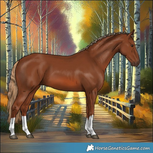 Horse Color:Chestnut 