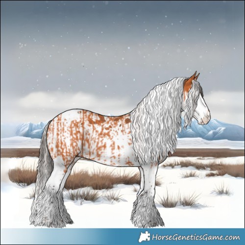 Horse Color:Silver Bay Splash Tobiano and Bay Splash Tobiano