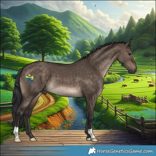 Horse Color:Brown Dun