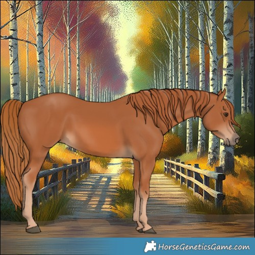 Horse Color:Chestnut 