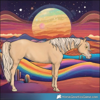 Horse Color:Gold Champagne 