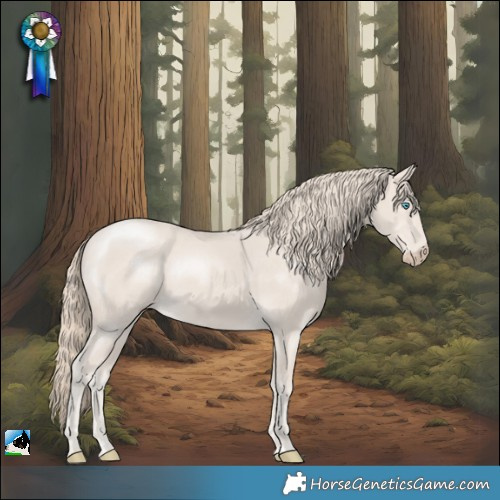 Horse Color:Smoky Creme Mushroom