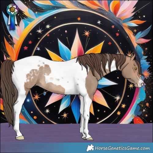 Horse Color:Sable Champagne Tobiano Appaloosa Rabicano