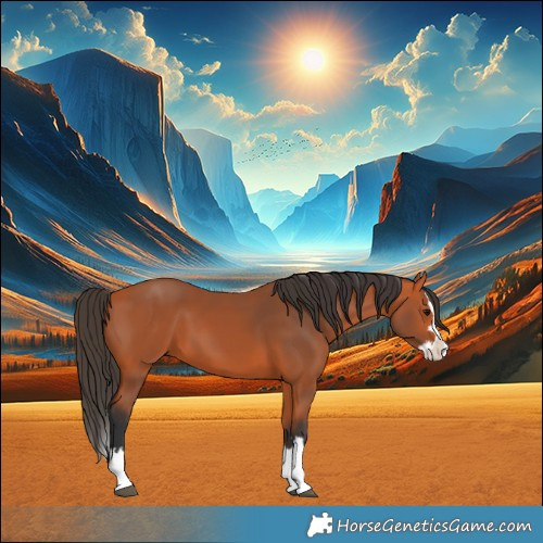 Horse Color:Bay Splash
