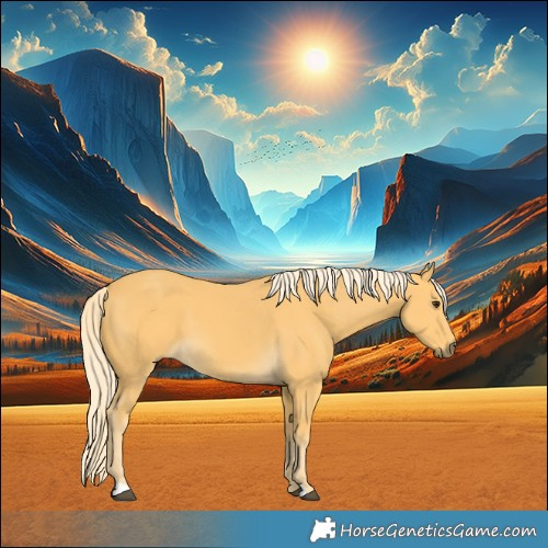Horse Color:Palomino