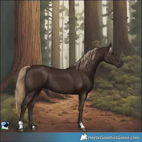 Horse Color:Liver Chestnut 