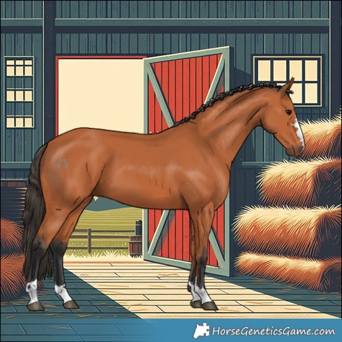 Horse Color:Bay 