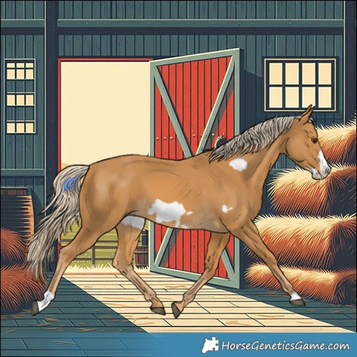 Horse Color:Palomino Frame