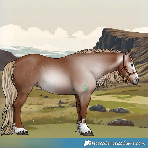Horse Color:Gray Chestnut 