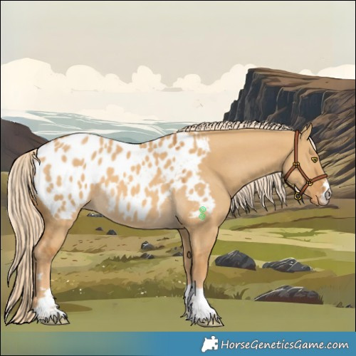 Horse Color:Palomino Dun Blanket 
