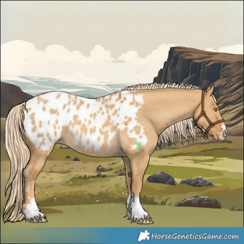 Horse Color:Palomino Dun Blanket