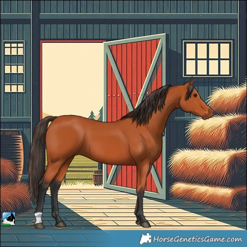Horse Color:Bay 