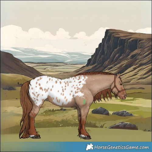 Horse Color:Red Dun Blanket 