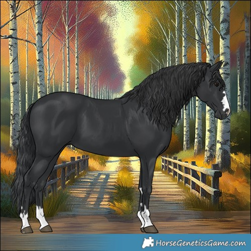Horse Color:Black