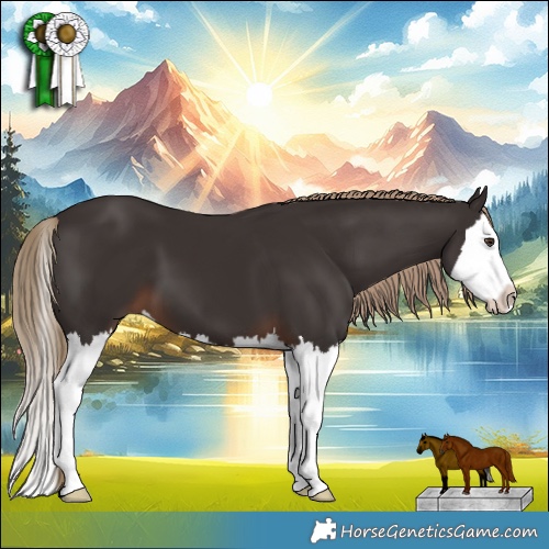 Horse Color:Liver Chestnut Splash 