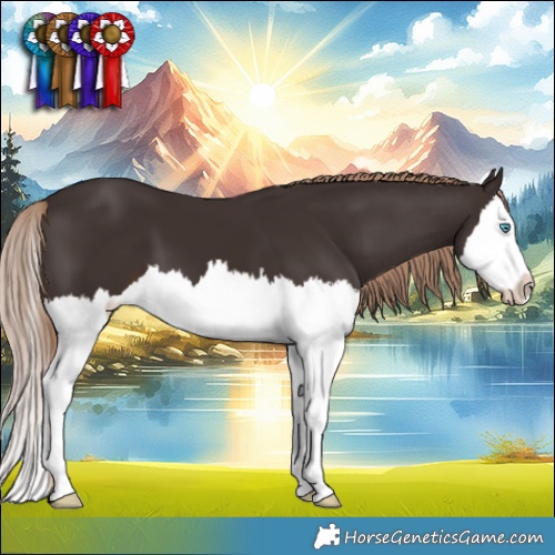 Horse Color:Liver Chestnut Splash 