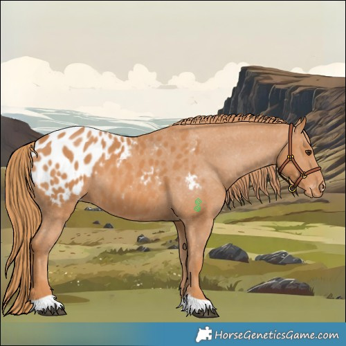 Horse Color:Chestnut Appaloosa 
