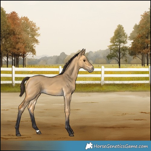 Horse Color:Buckskin Dun 
