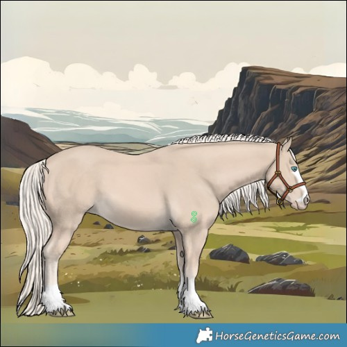 Horse Color:Cremello