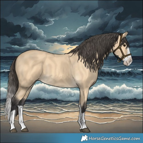 Horse Color:Buckskin Splash