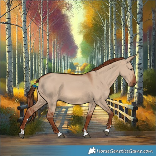 Horse Color:Red Dun