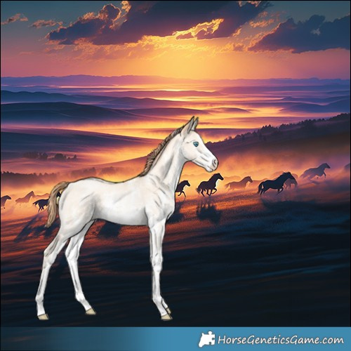 Horse Color:Sable Cream Champagne Pearl Sabino 