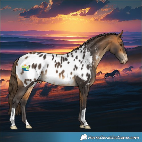 Horse Color:Buckskin Blanket