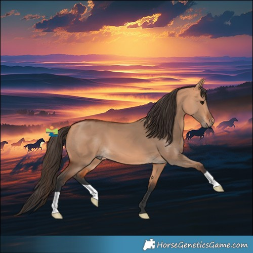 Horse Color:Bay Dun
