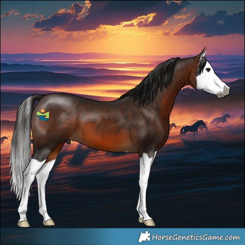 Horse Color:Gray Bay Splash 