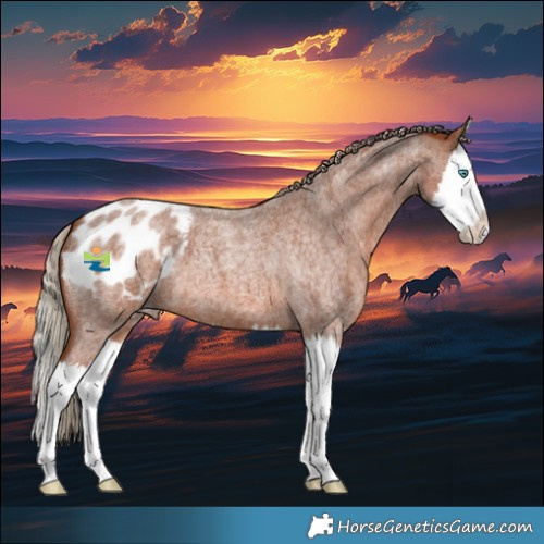 Horse Color:Red Roan Splash Blanket