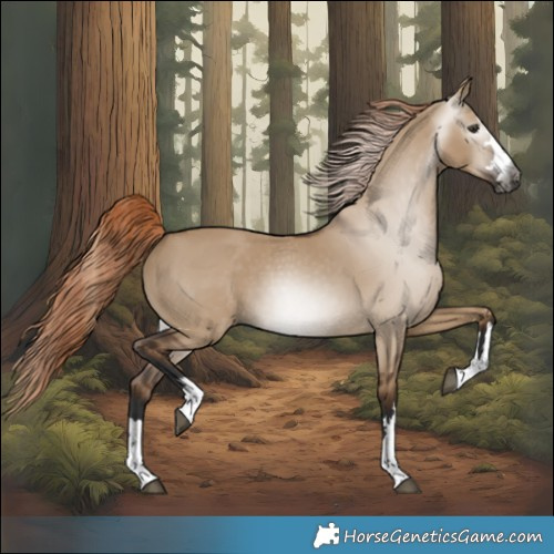 Horse Color:Gray Liver Red Dun