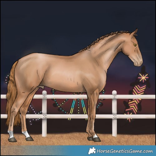 Horse Color:Chestnut Pearl 