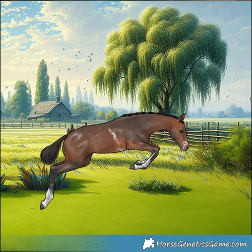Horse Color:Bay Sabino 