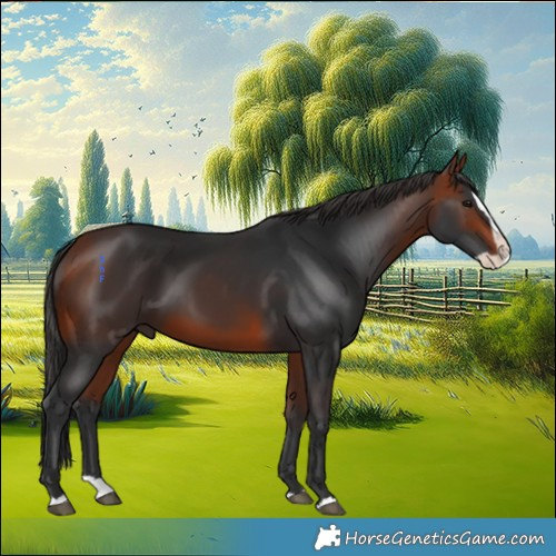 Horse Color:Bay Splash